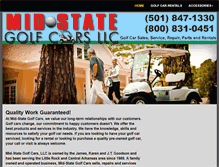 Tablet Screenshot of midstategolfcars.com